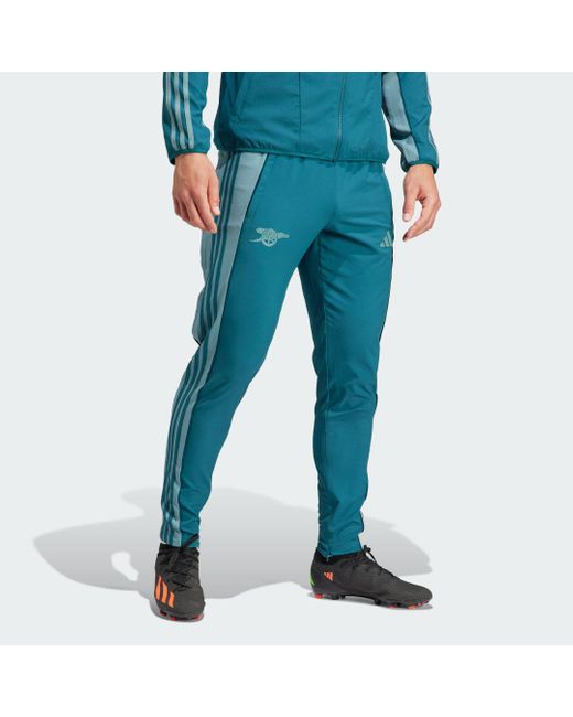 Pantaloni Anthem Arsenal FC di Adidas in Blue da Uomo