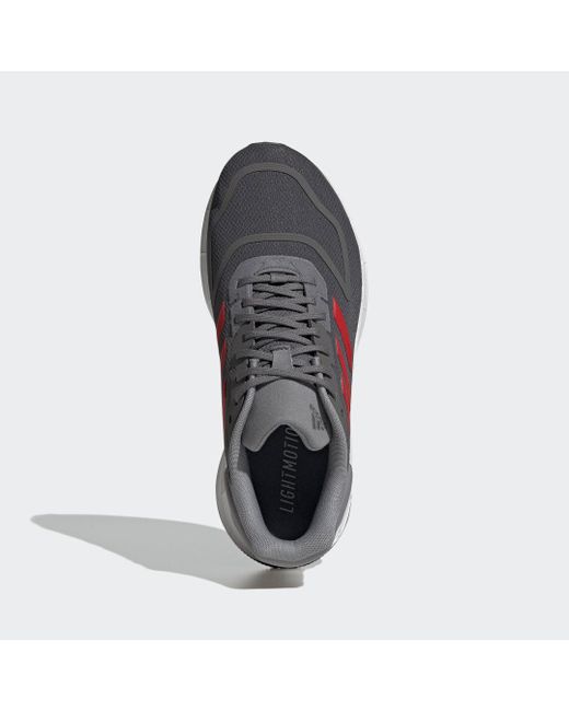 Adidas Gray Duramo 10 Wide Shoes for men
