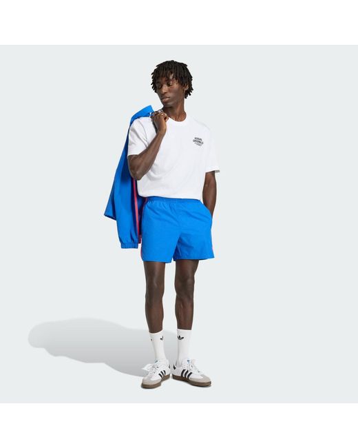 Adidas Blue Sprinter Shorts for men