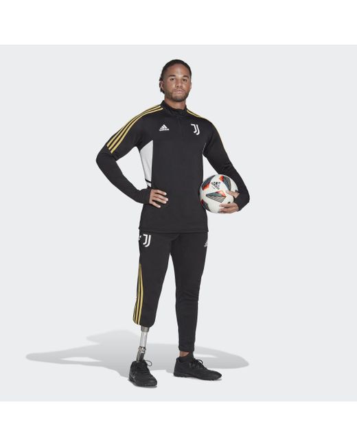 Adidas Black Juventus Condivo 22 Training Tracksuit Bottoms for men