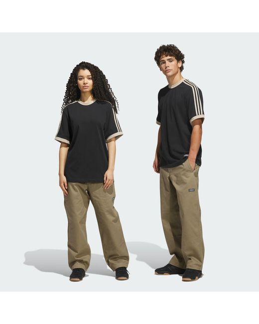 Adidas Black Skateboarding Chino Trousers