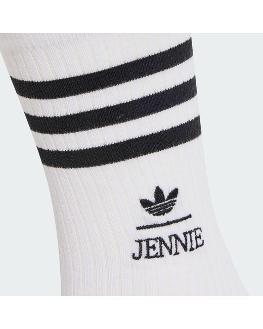 Adidas White Originals By Jennie Cut-Out Sock 1Pp