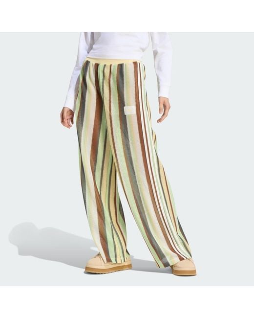 Adidas Multicolor Originals Summer Glow Knitted Firebird Track Tracksuit Bottoms