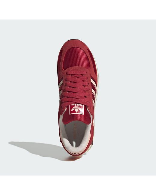 Adidas Red La Trainer Og Shoes