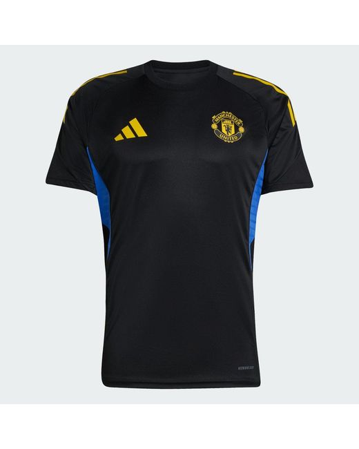 Adidas Black Manchester United Tiro 25 Competition Training Jersey for men