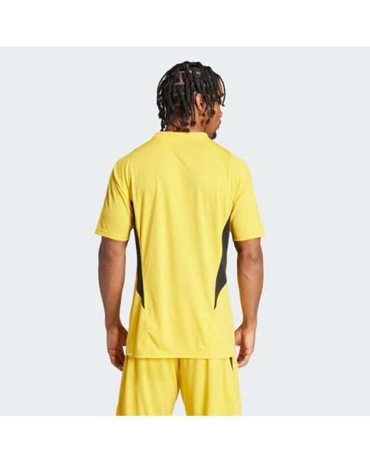Adidas Yellow Juventus Tiro 23 Training Jersey for men