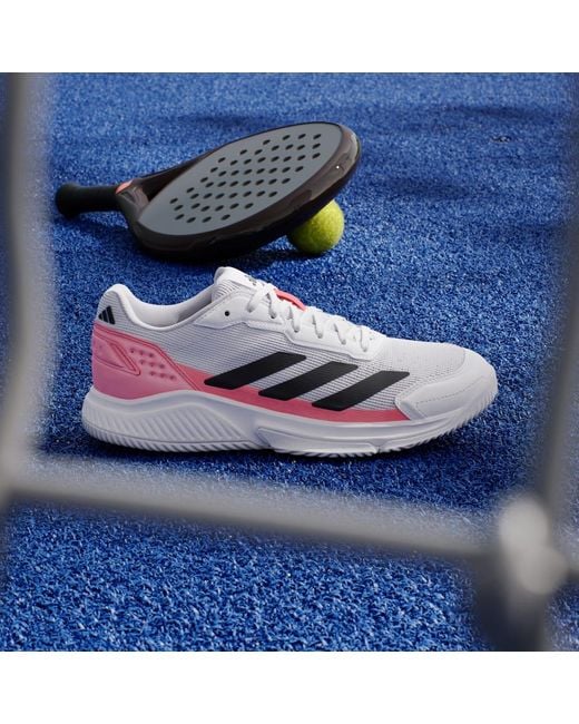 Adidas Multicolor Courtquick Padel Shoes for men