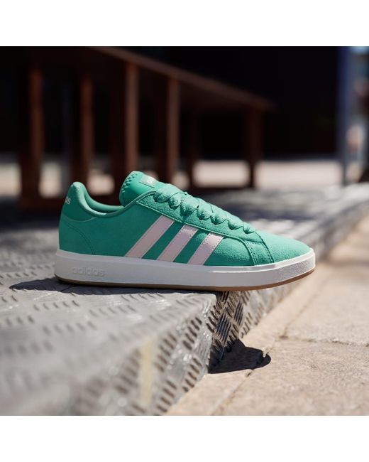 Adidas Green Grand Court Base 00S Shoes
