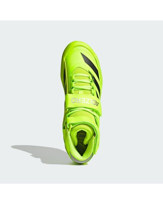 Adidas Yellow Adizero Javelin Running Shoes