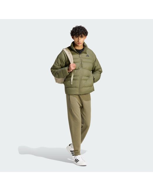 Adidas Green Essentials Packable Insulated Jacket for men