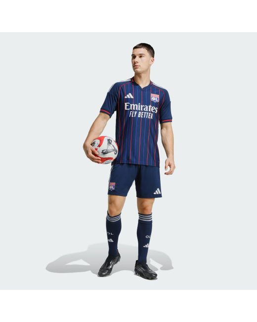 Adidas Blue Olympic Lyon Away 25-26 Jerseys/Replicas for men
