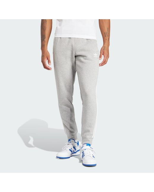 Adicolor 3-stripes Joggers di Adidas in Gray da Uomo