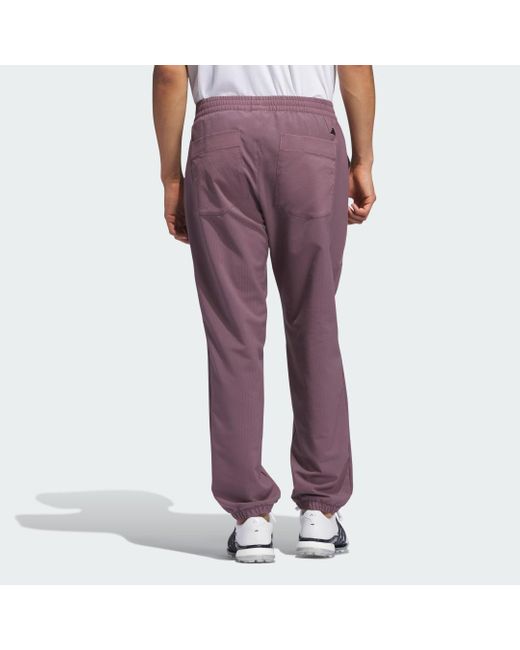 Adidas Purple Go-To Warm Dwr Golf Pant for men