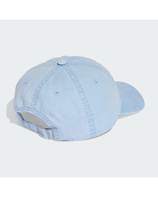 Adidas Blue Baseball Cap Washed