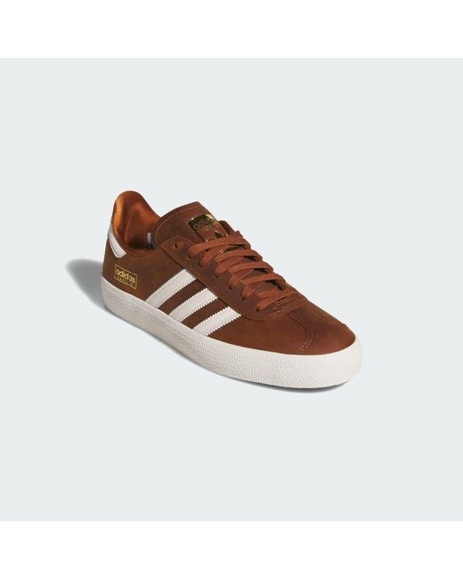 Adidas Brown Gazelle Adv Shoes
