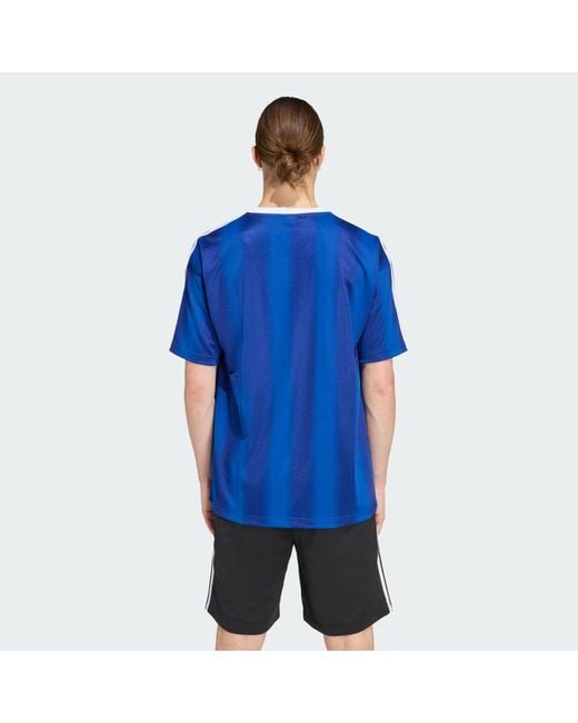 Adidas Blue Adicolor Jacquard Jersey for men