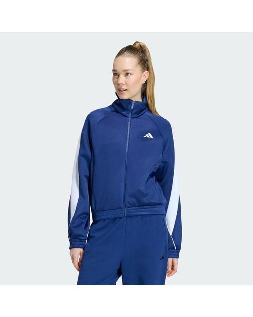 Adidas Blue Stadium Tracktop
