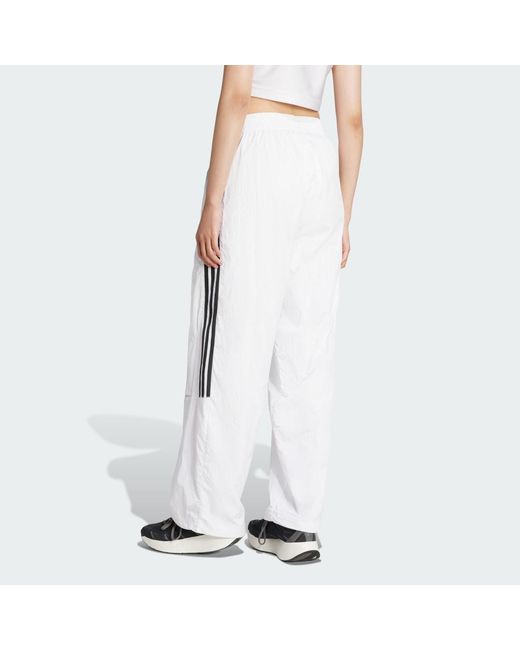 Pantaloni Da Allenamento Teamgeist Adicolor Oversized di Adidas in White