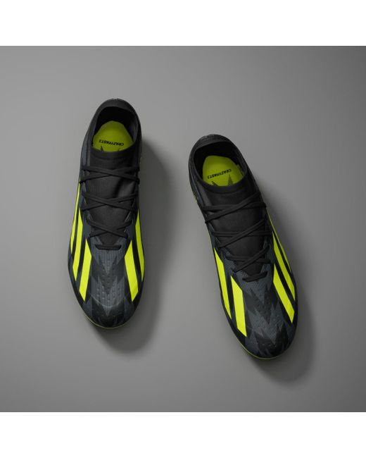 X Crazyfast Injection.3 Firm Ground Boots di Adidas in Yellow