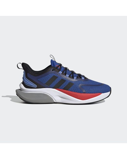 Adidas Blue Alphabounce+ Bounce Shoes for men