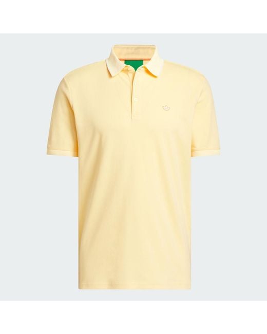 Adidas Natural Originals Twistknit Trefoil Polo Shirt for men