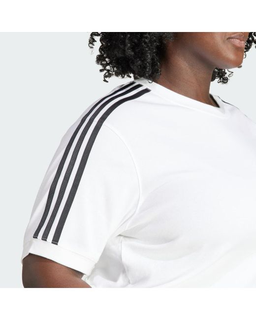 3-stripes Baby Camisetas de adidas Originals de color Blanco | Lyst