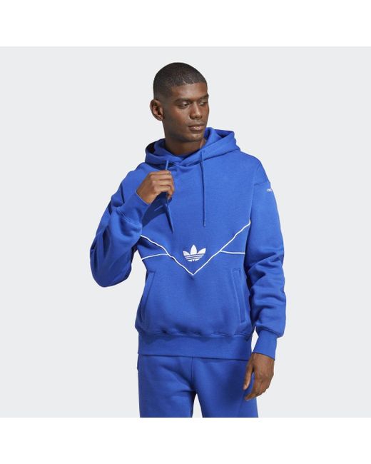 Sweat-shirt à capuche Adicolor Seasonal Archive adidas pour homme en  coloris Bleu | Lyst