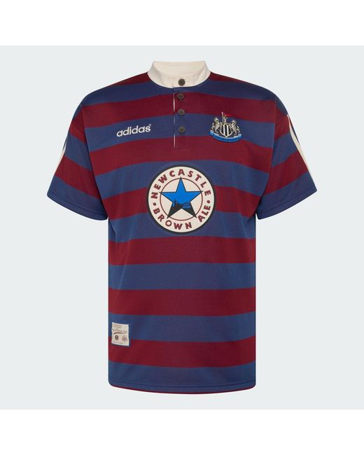 Adidas Blue Newcastle United Fc 95/96 Away Jersey for men