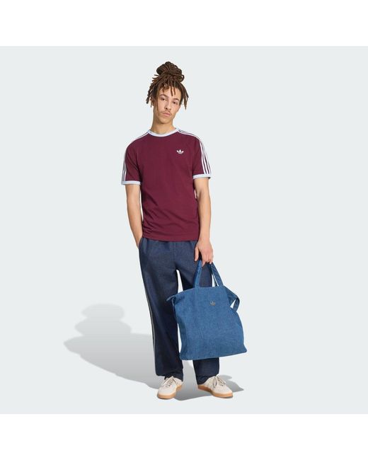 Adidas Purple 3S Cali T-Shirt for men