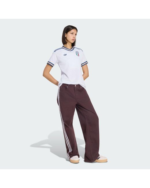 Adidas White Italy 26 Away Jersey