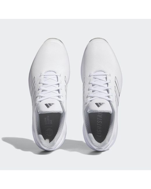Adidas White Zg23 Golf Shoes for men