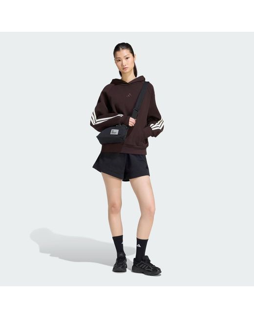 Adidas Black Kit Small Logo Shorts