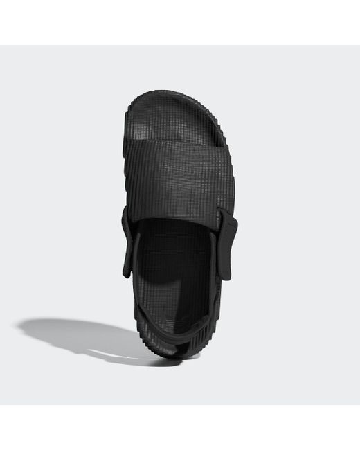 Adidas Black Adilette 22 Xlg Slides