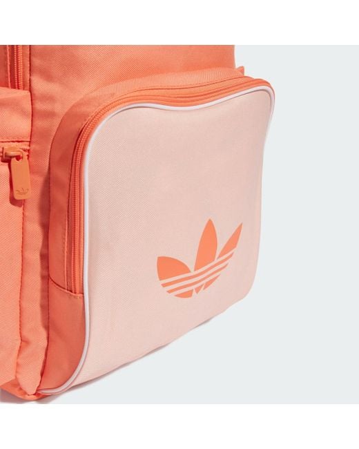Adidas Orange Adicolor Backpack
