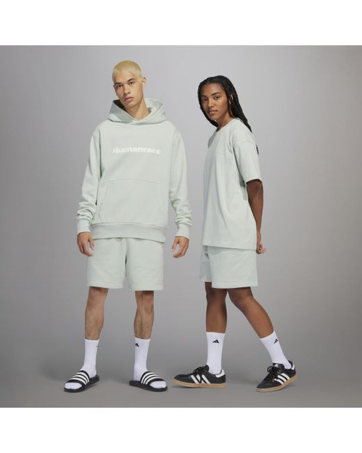 adidas Pharrell Williams Basics Short (uniseks) in het Grijs | Lyst NL