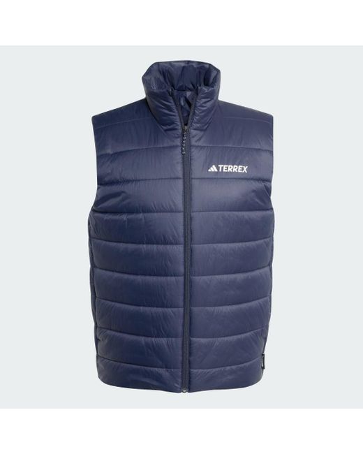 Adidas Terrex Multi Essentials Climawarm Gefütterte Weste in Blue für Herren