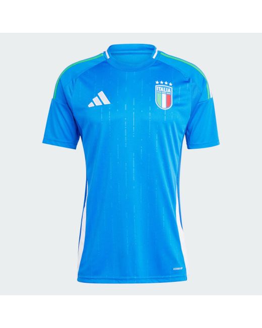 Adidas Blue Italy 24 Home Jersey for men