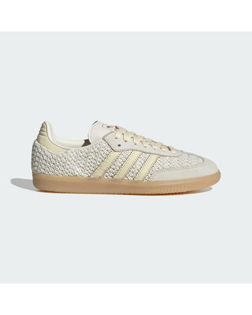 Adidas White Samba Og Shoes