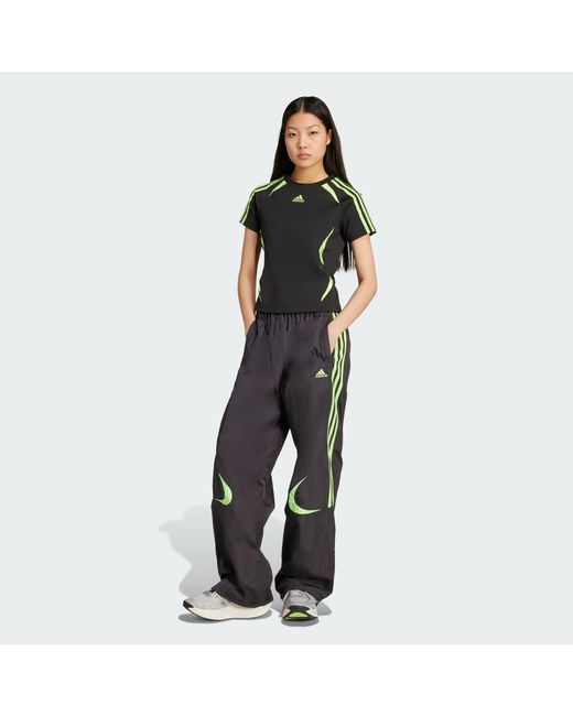 Adidas Black Teamgeist Adicolor Slim Jersey