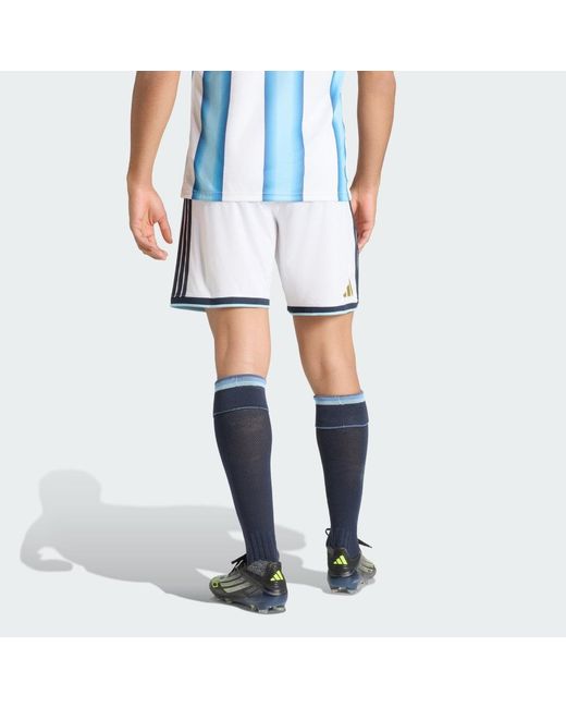 Adidas White Argentina 26 Home Shorts for men