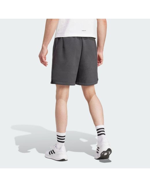 Adidas Gray Germany Travel Shorts for men