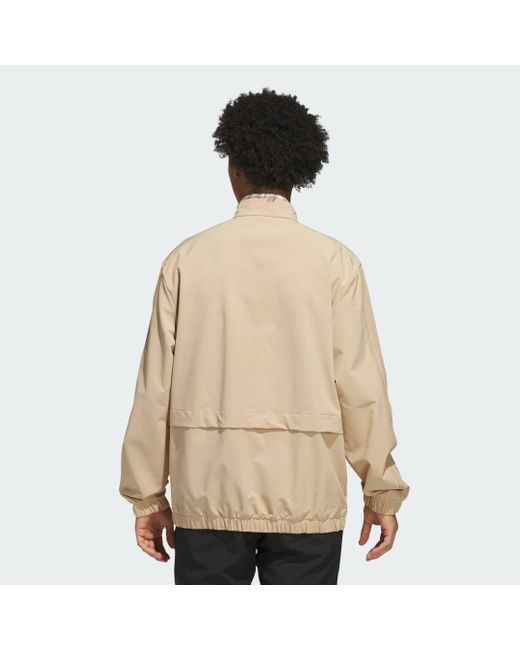Woven Track Top di Adidas in Natural da Uomo