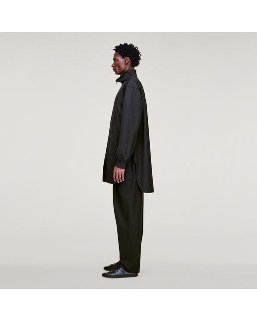 Adidas Black Y-3 Refined Wool Long Track Top for men