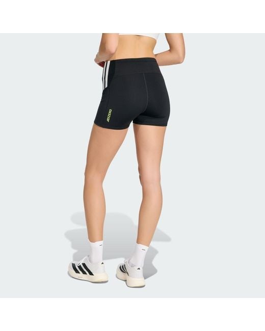Adidas Black Adizero Short Leggings