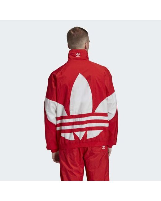 adidas jacket trefoil