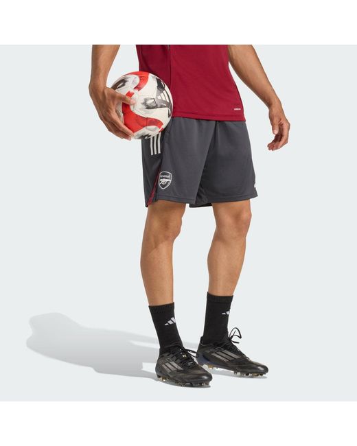 Adidas Red Arsenal Tiro 25 Competition Training Shorts for men