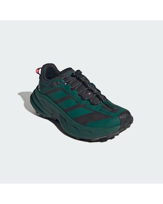 Adidas Green Terrex Freehiker Sl Gore-Tex Hiking Shoes for men