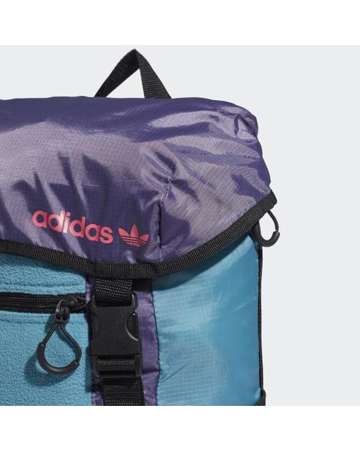 adidas Synthetic Premium Essentials Toploader Backpack in Blue - Lyst