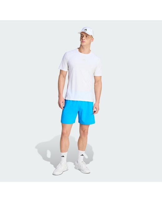 Adidas Blue Climacool 3D Shorts for men