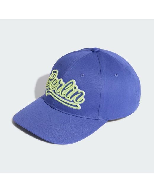 Adidas Blue Bmw Berlin-Marathon 2026 Cotton Cap